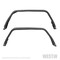 Westin Automotive 20-C GLADIATOR TUBE FENDERS-REAR TEXTURED BLACK 62-1065 - alternate 6